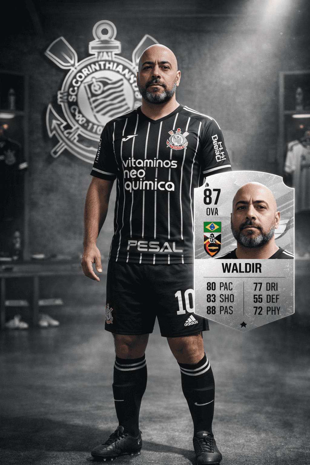 Futebol - card Corinthians