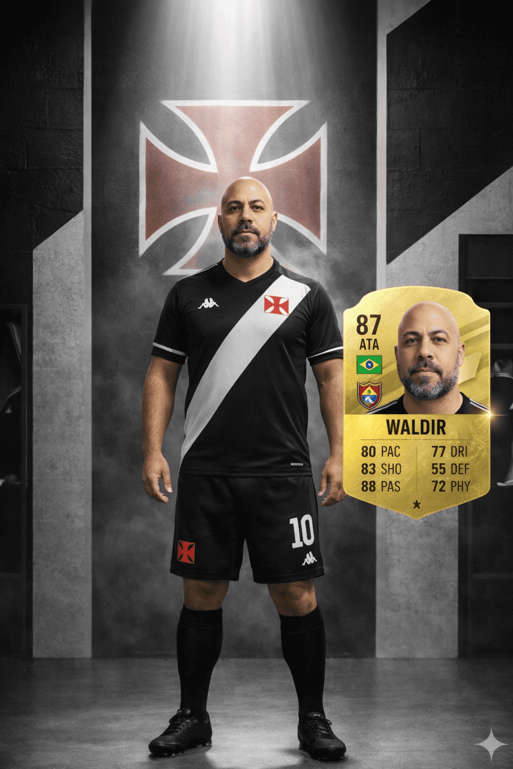 Futebol - card vasco