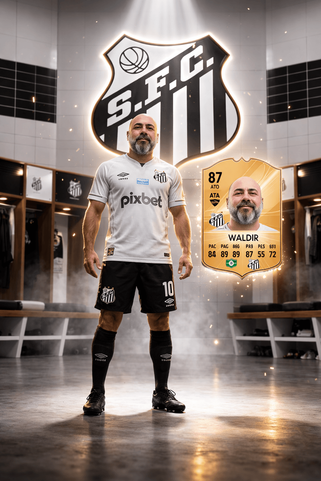 Futebol - Santos Card