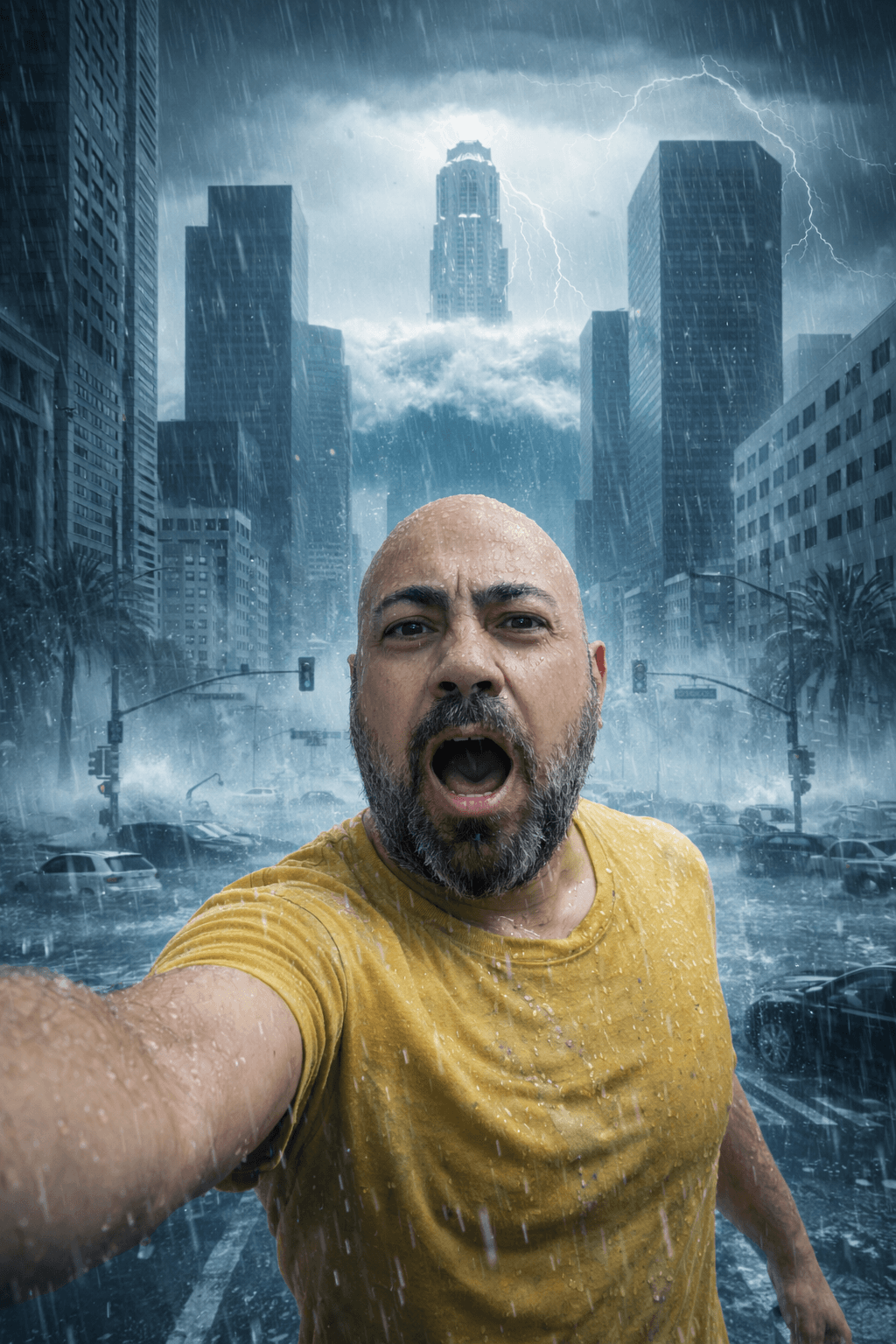 Cena - fugindo do tsunami