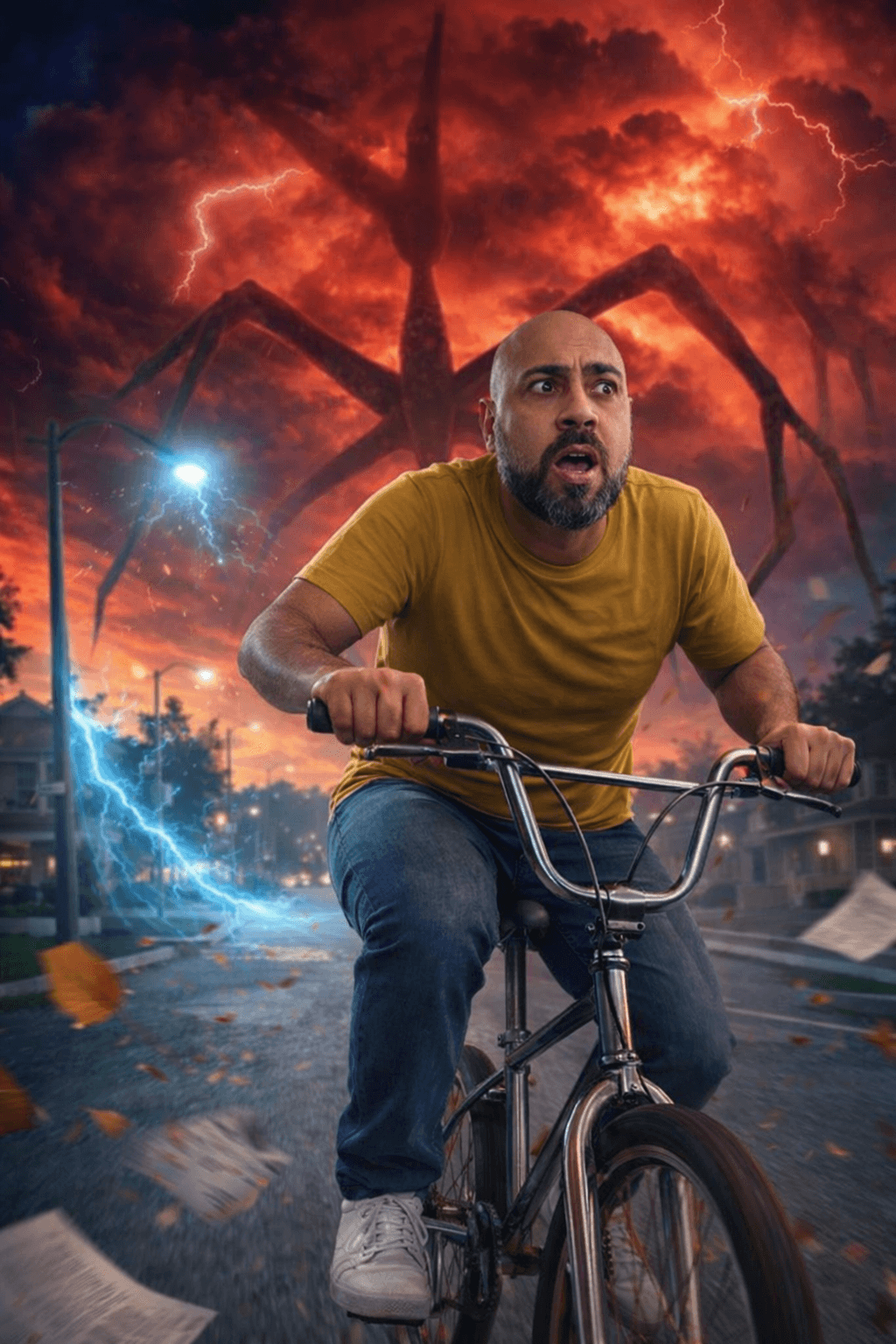 Stranger Things - Cena da bicicleta