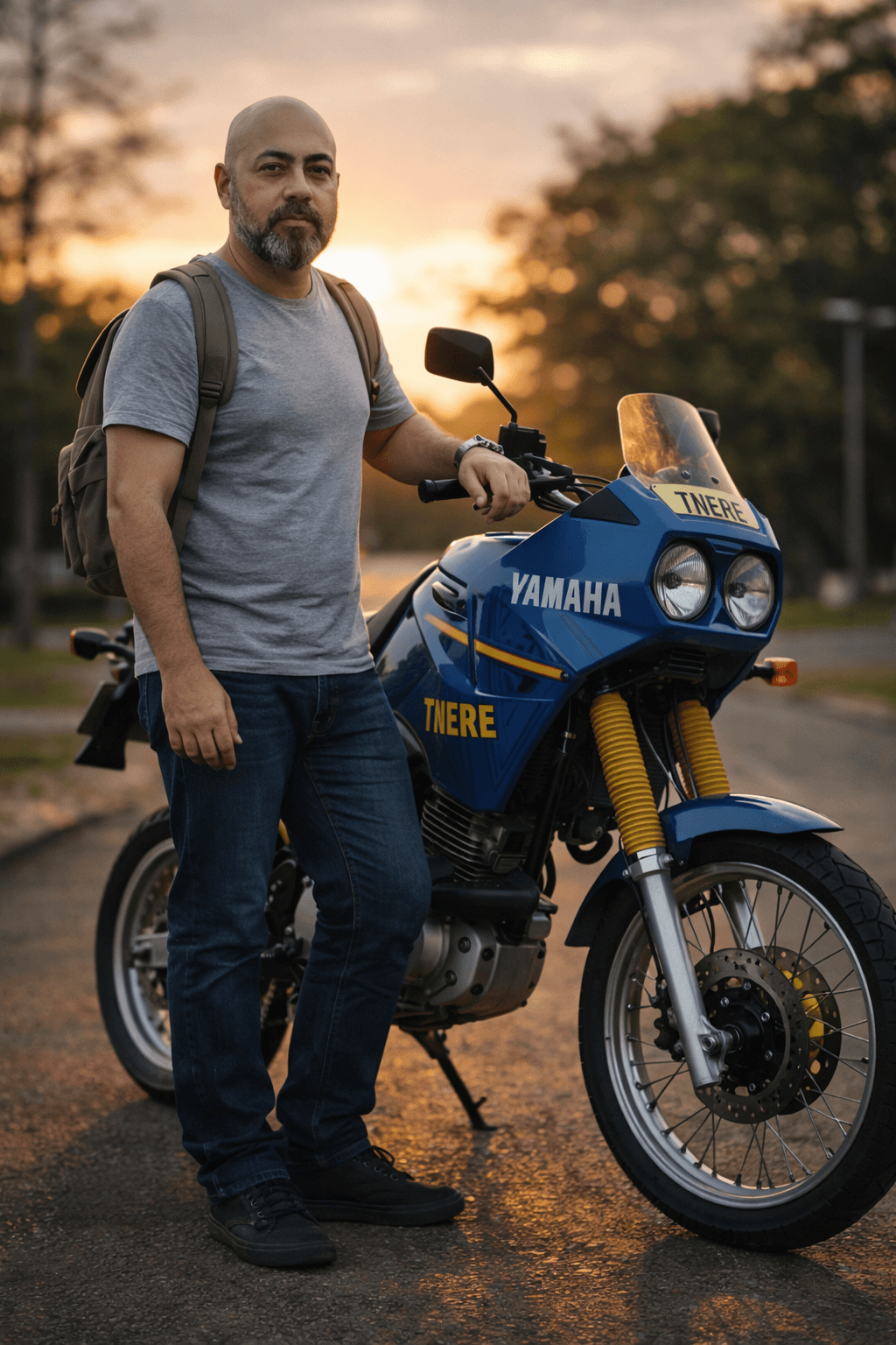 Moto Yamaha XT 600 Tenere Z