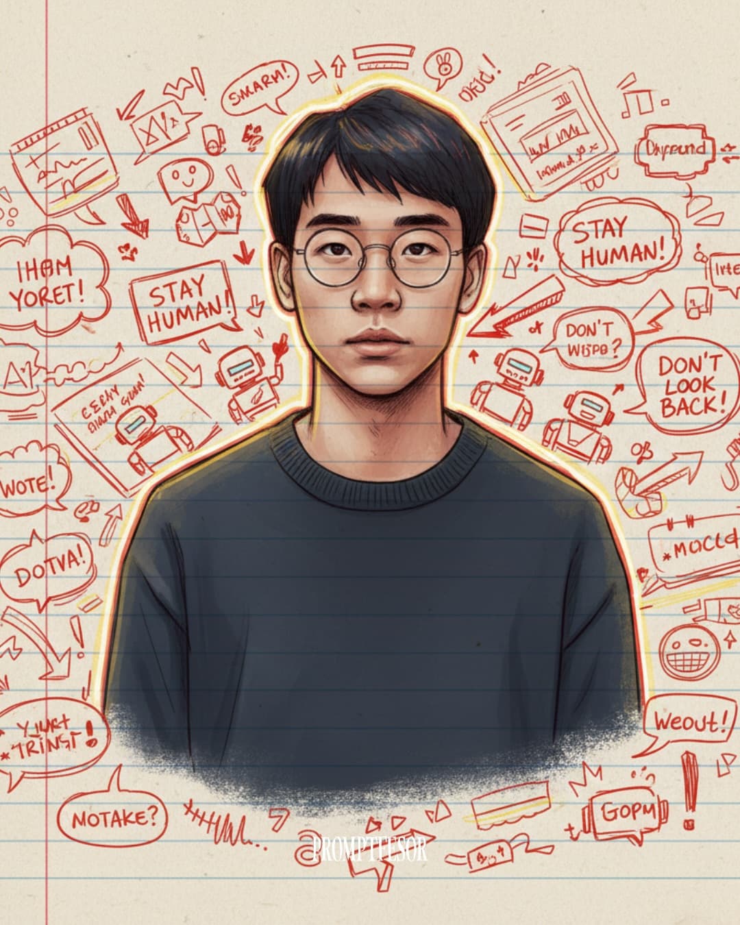 Desenhado no Caderno